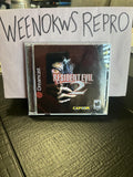 Resident Evil 2 REPRODUCTION CASE No Disc Dreamcast