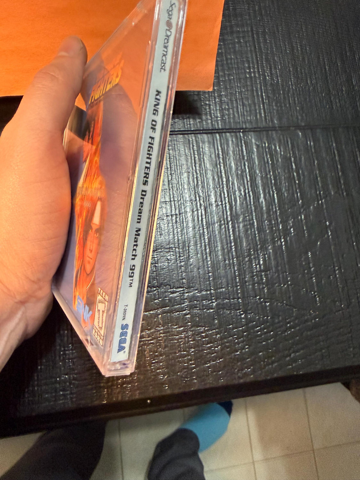 King of fighters 1999 Dream Match REPRODUCTION Case No Game Dreamcast