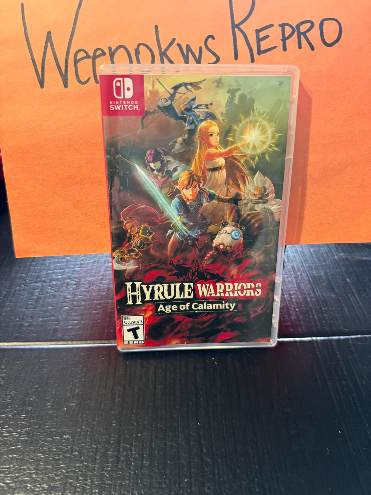Hyrule Warriors Age of Calamity REPLACEMENT CASE No Game! Nintendo Switch