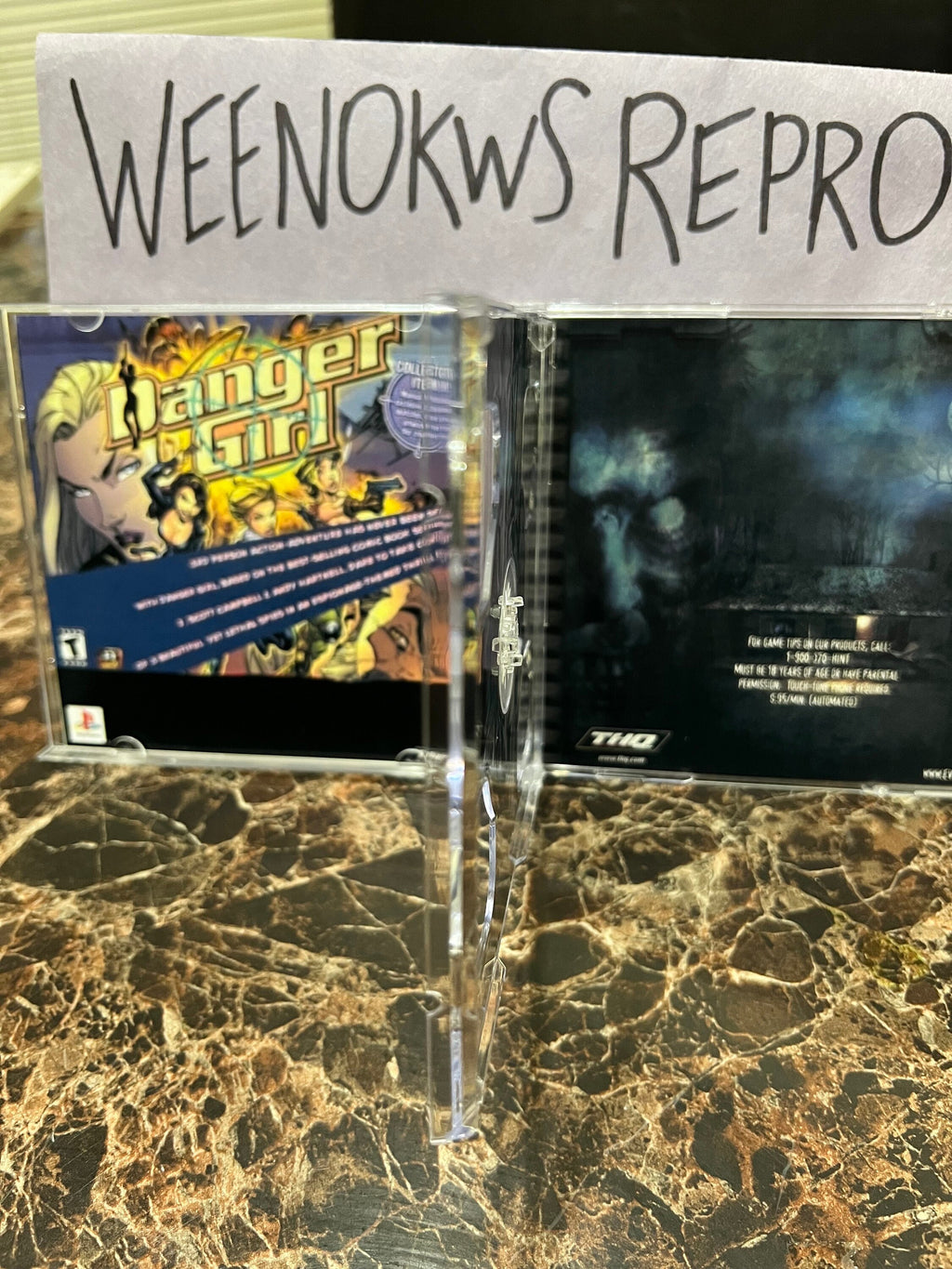 Evil Dead Hail to the King REPLACEMENT CASE No Game!! Ps1