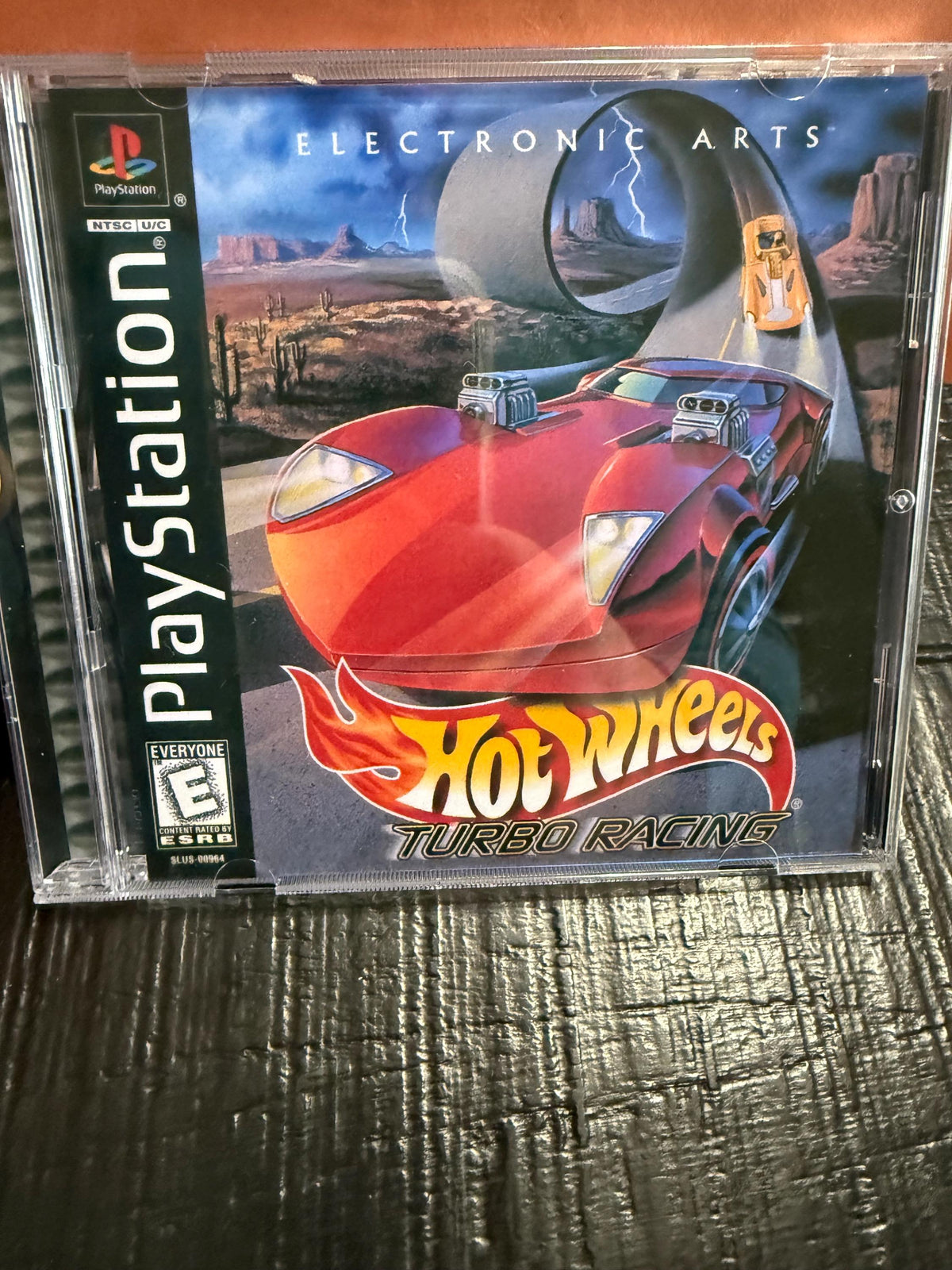 Hot Wheels Turbo Racing REPLACEMENT CASE No Disc! Ps1