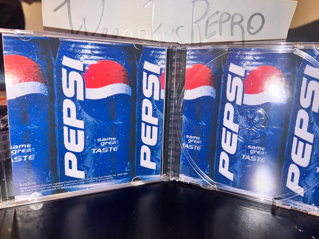 Pepsiman REPLACMENT CASE No Disc! Ps1 Pepsi man