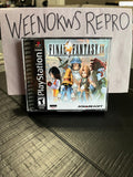 Final Fantasy IX 9 REPLACMENT CASE No Disc! Ps1 FF9