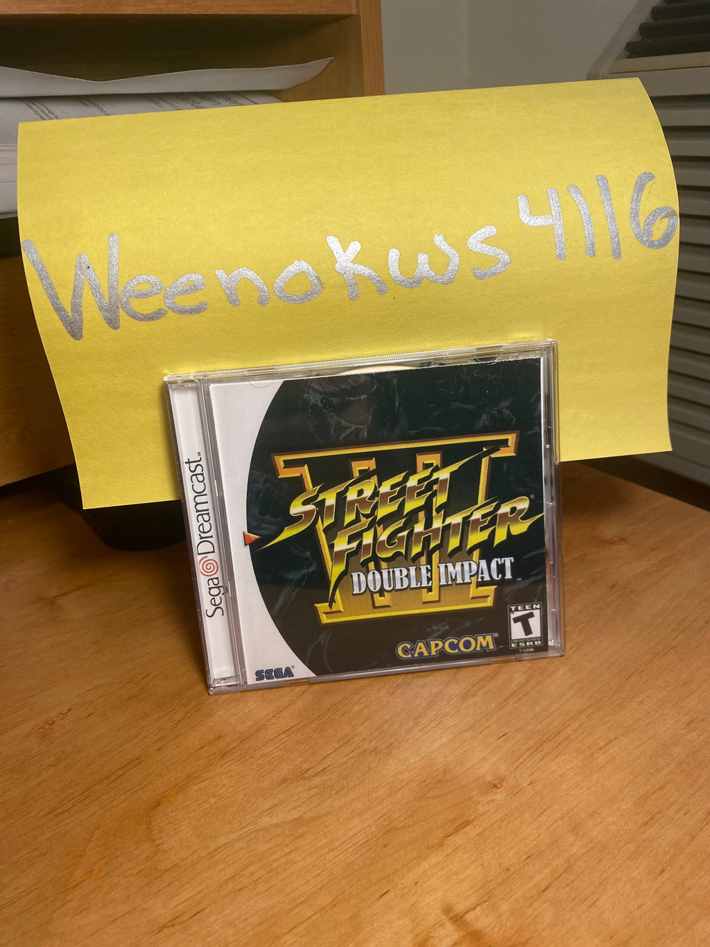 Street Fighter III 3 Double Impact REPRODUCTION CASE No Disc