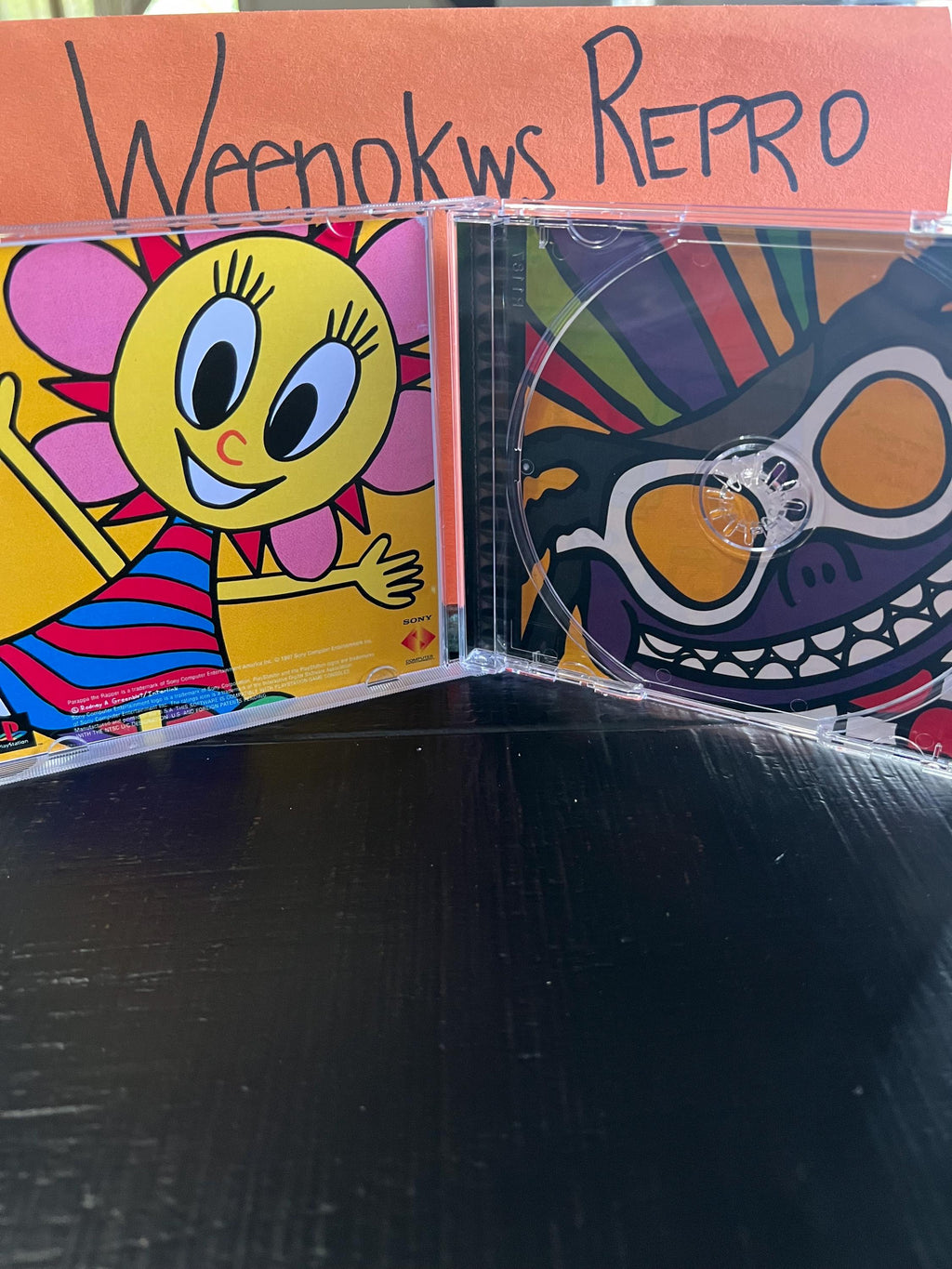 Parappa the Rapper REPLACMENT Case No Game ps1
