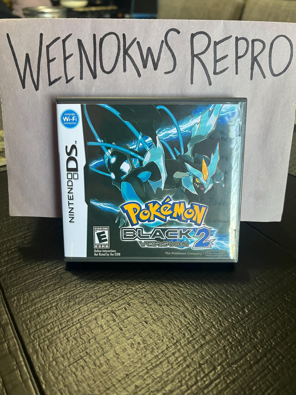 Pokémon Pokemon Black Version 2 REPLACEMENT CASE No Game! Nintendo DS