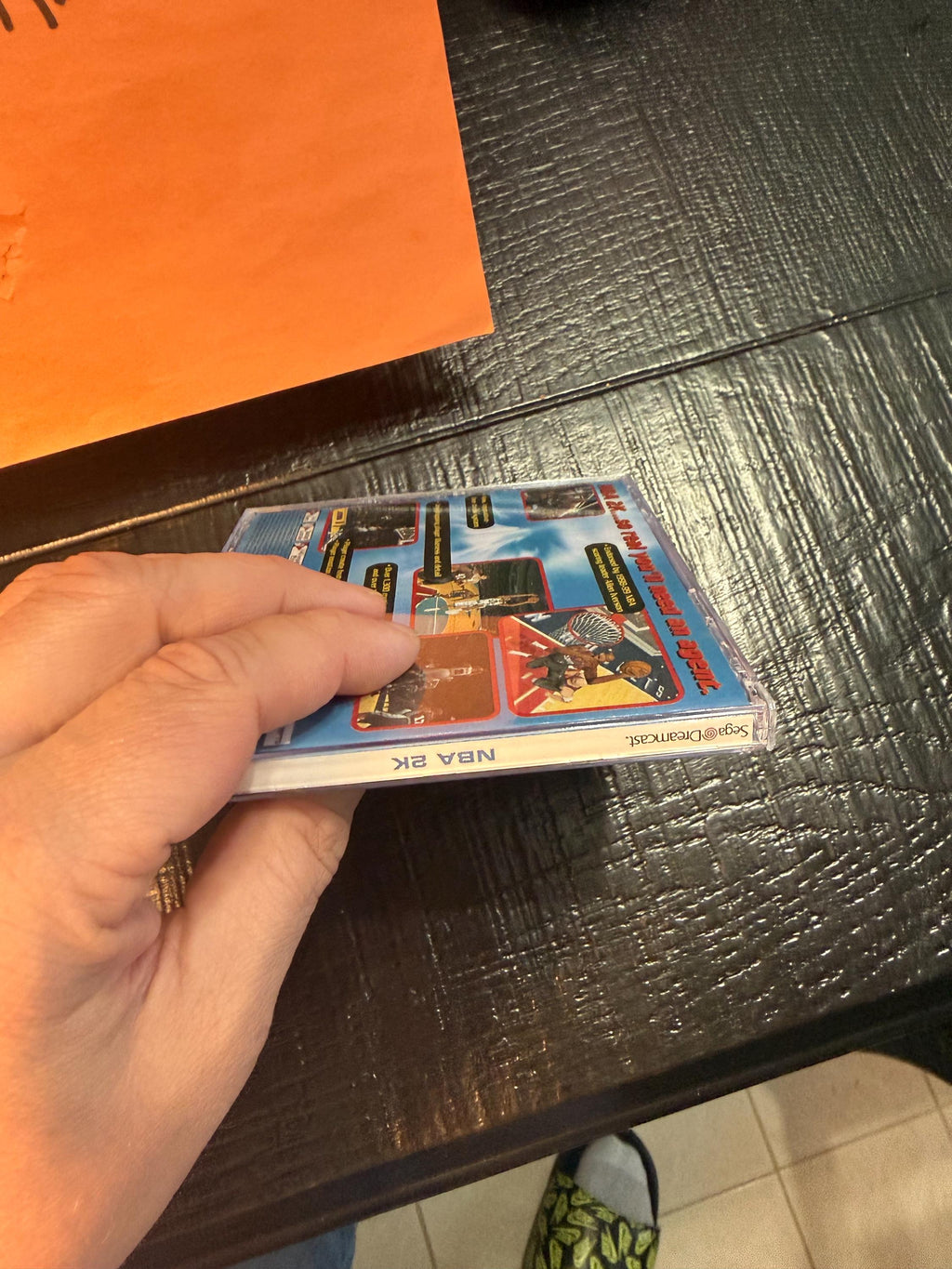 NBA 2k REPRODUCTION CASE No Disc! Dreamcast
